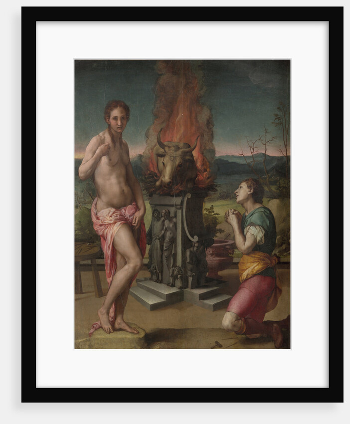 Pygmalion and Galatea, ca 1530 by Anonymous