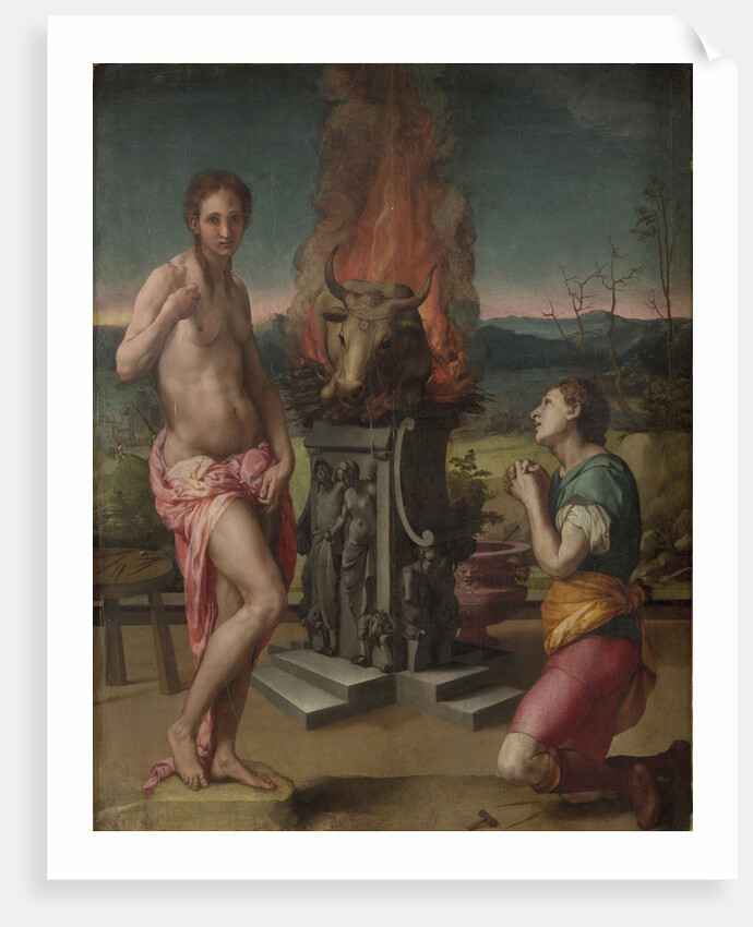 Pygmalion and Galatea, ca 1530 by Anonymous