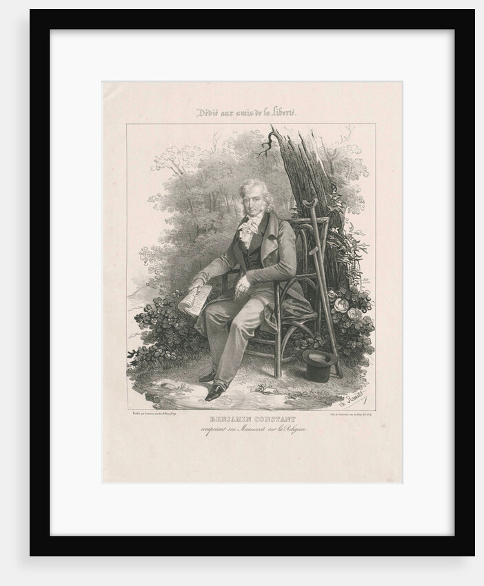 Portrait of Benjamin Constant by Anonymous