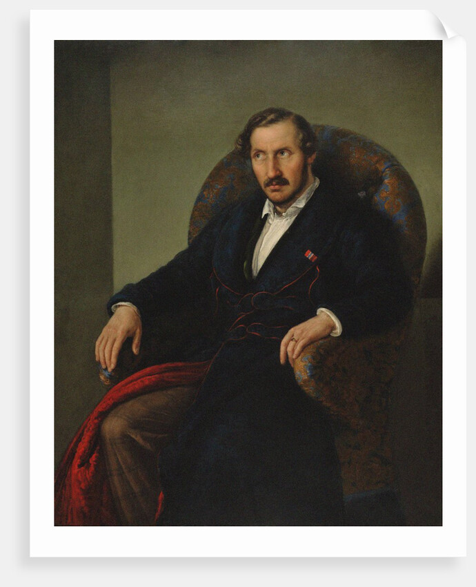 Portrait of the composer Gaetano Donizetti, 1847-1848 by Anonymous