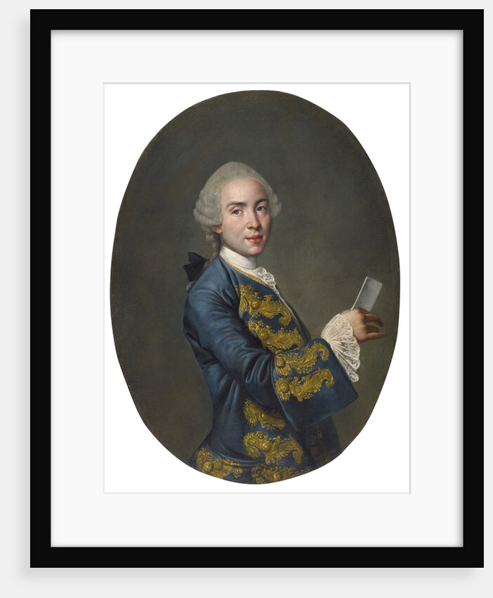 Portrait of a young man, ca 1760 by Anonymous