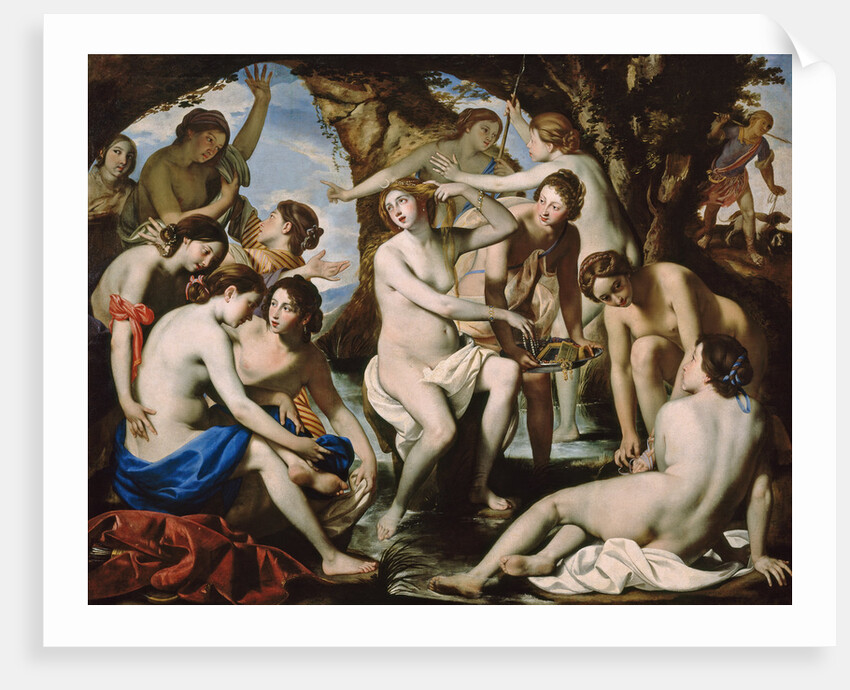 Diana bathing by Anonymous