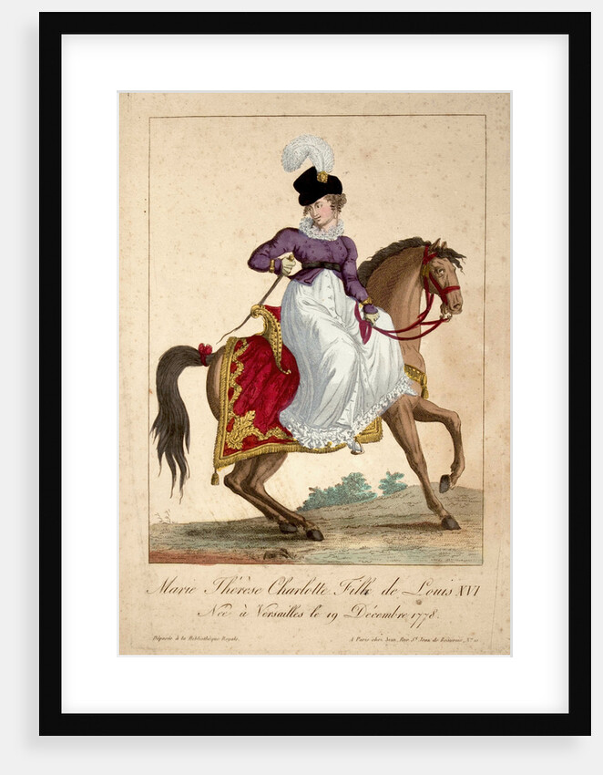 Marie Thérèse of France by Anonymous