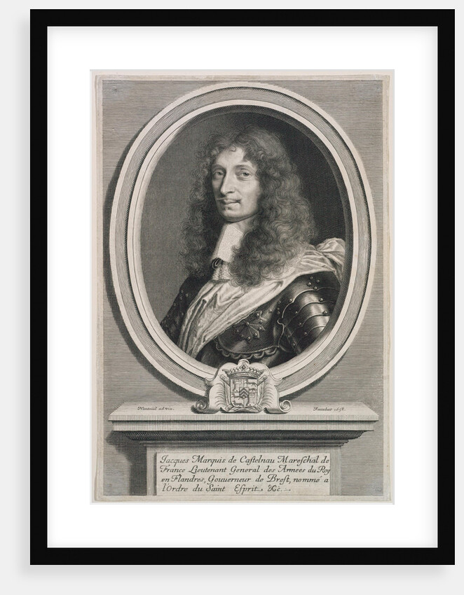 Portrait of Jacques de Mauvissière, Marquis of Castelnau, Marshal of France, 1658 by Anonymous
