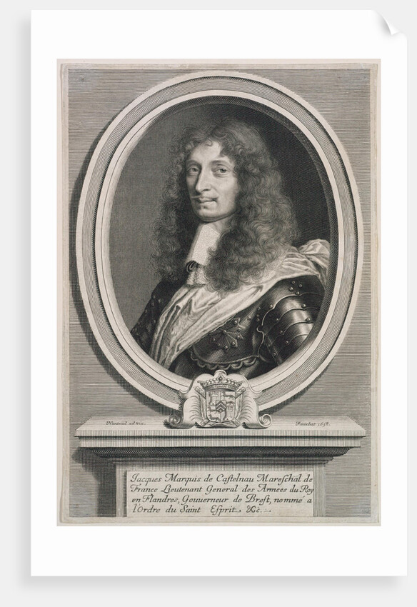 Portrait of Jacques de Mauvissière, Marquis of Castelnau, Marshal of France, 1658 by Anonymous