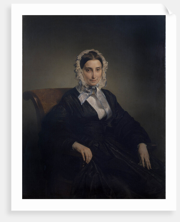 Portrait of Teresa Manzoni Stampa Borri, 1847-1849 by Anonymous