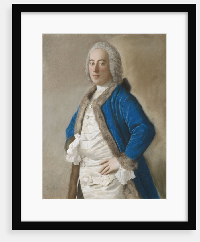 Portrait of Joseph Bouër, 1746 by Anonymous