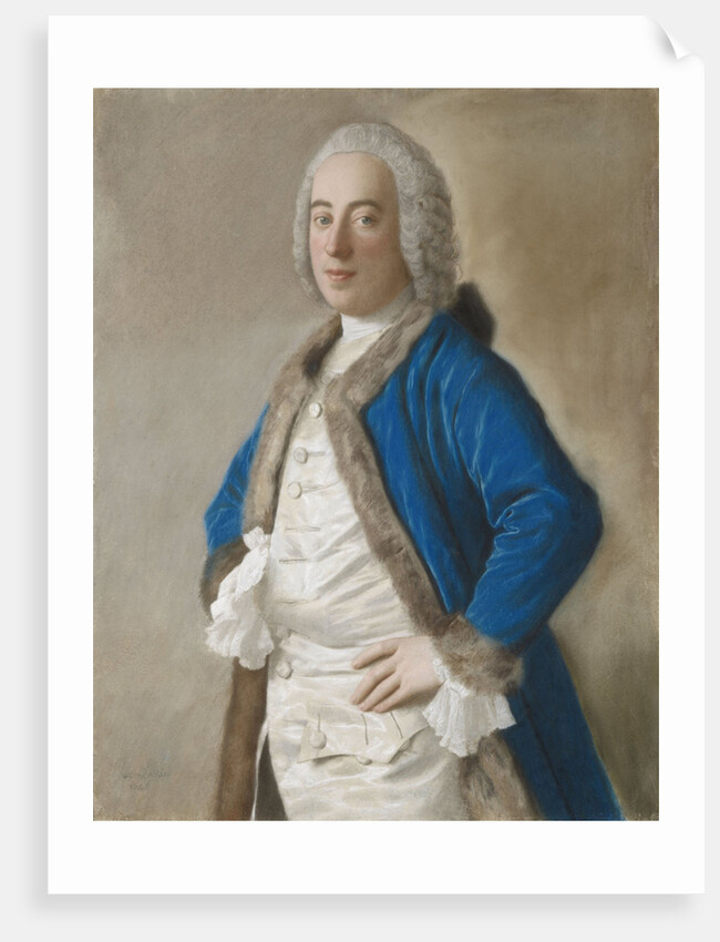 Portrait of Joseph Bouër, 1746 by Anonymous