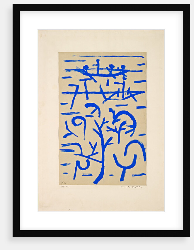 Boats in the flood (Boote in der Überflutung), 1937 by Anonymous