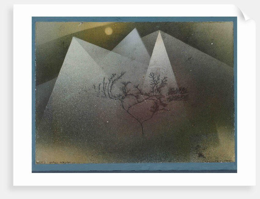 Mountains in Winter (Gebirge im Winter), 1925 by Anonymous