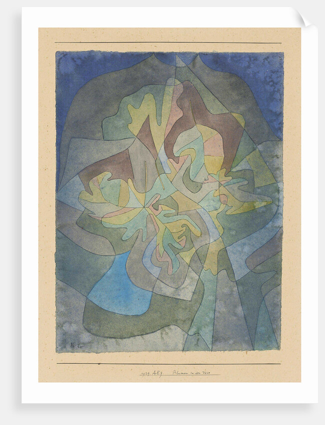 Blumen in der Vase (Flowers in the Vase), 1929 by Anonymous