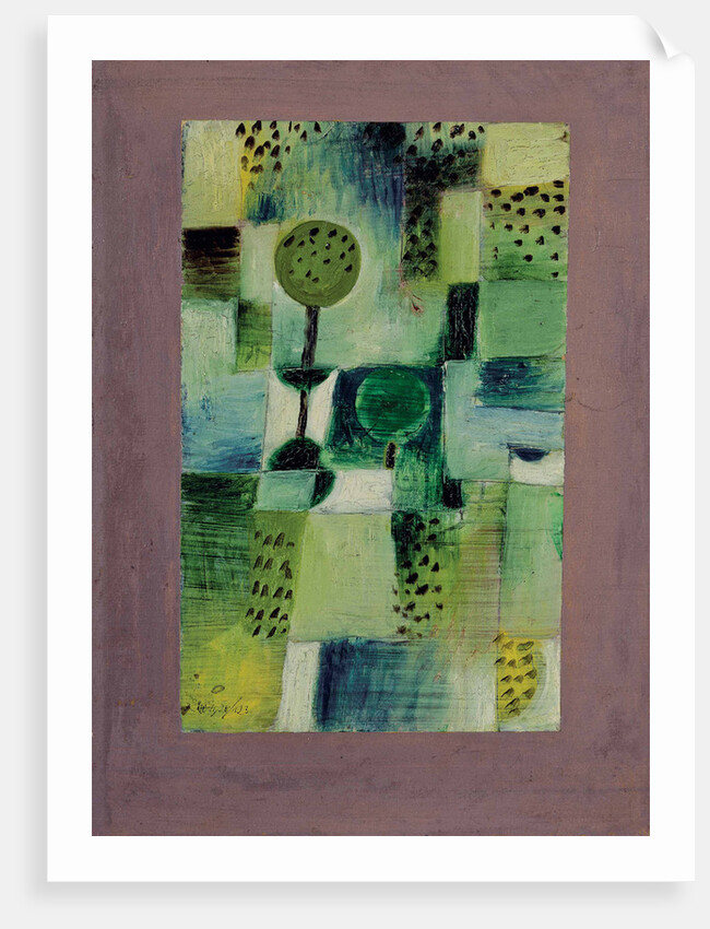 Parkbild bei Regen (Park in the Rain), 1920 by Anonymous
