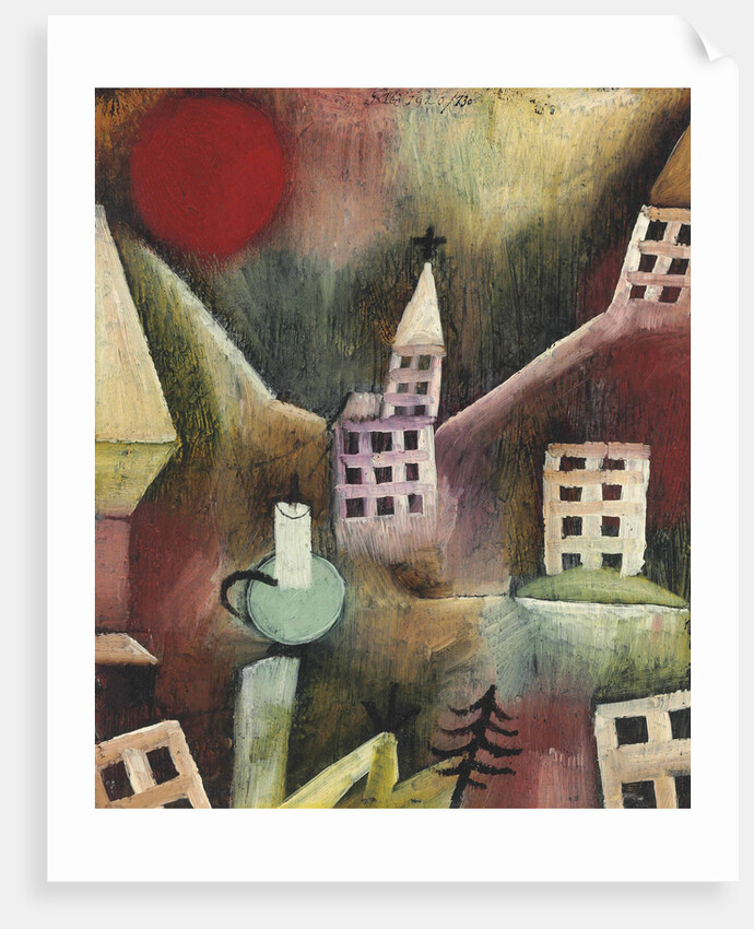 Zerstörtes Dorf (Destroyed village), 1920 by Anonymous