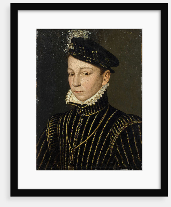 Portrait of King Charles IX of France, 1561 by Anonymous