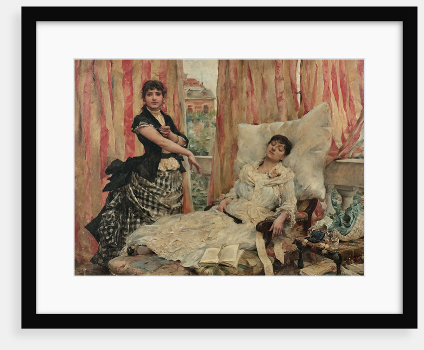 Les Morphinées (The Morphine takers), Early 1880s by Anonymous