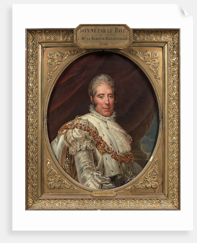 Portrait of King Charles X of France by Anonymous