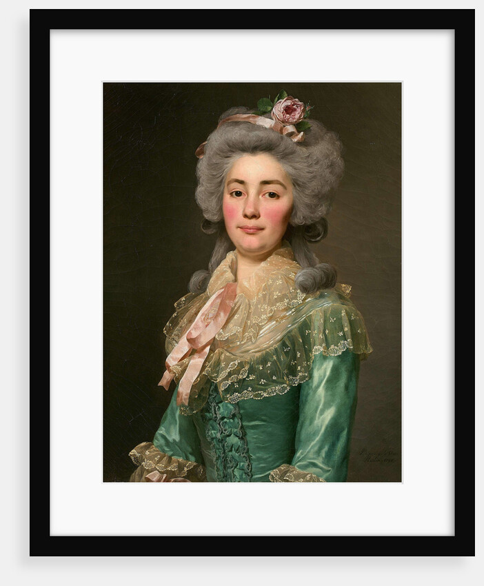 Portrait of Mademoiselle de Fontenay, 1784 by Anonymous