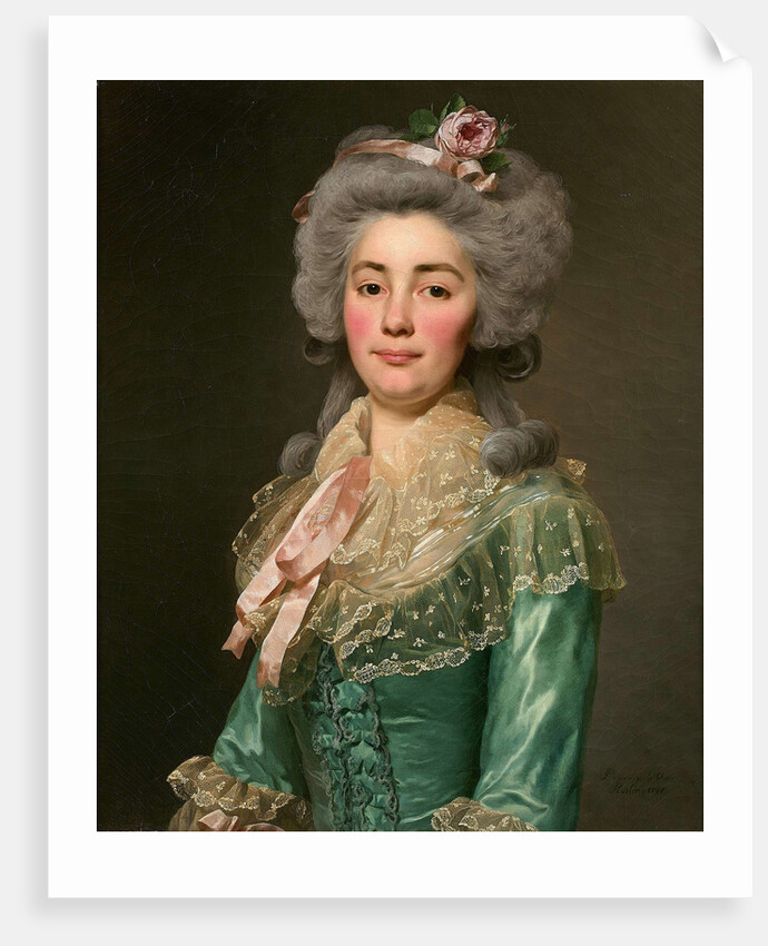 Portrait of Mademoiselle de Fontenay, 1784 by Anonymous