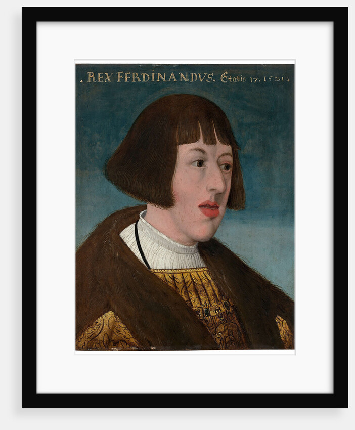 Portrait of Emperor Ferdinand I, 1521 by Anonymous