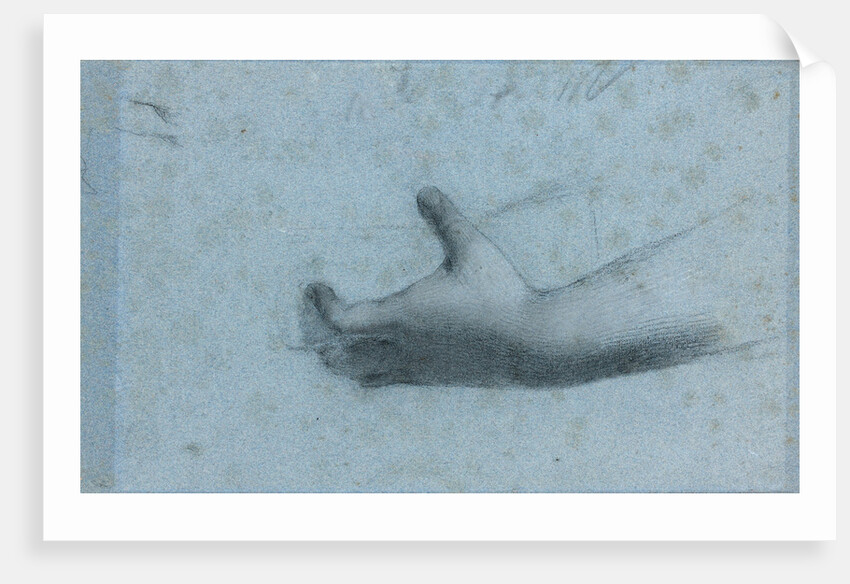 Hand Study by Anonymous