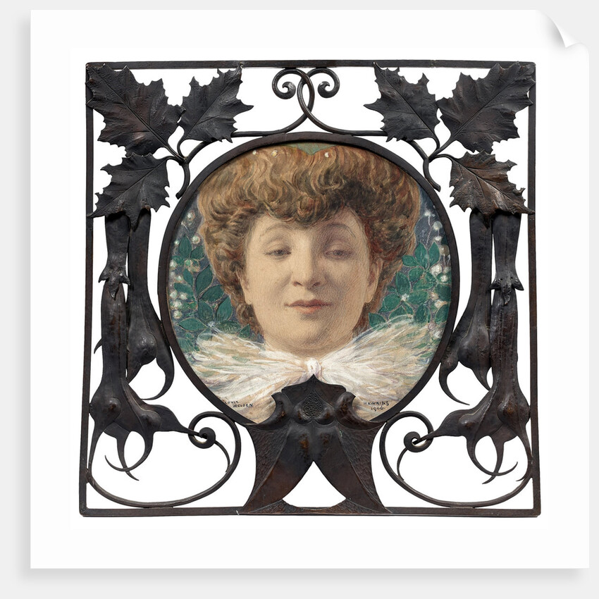 Portrait of the actress Sarah Bernhardt, 1906 by Anonymous