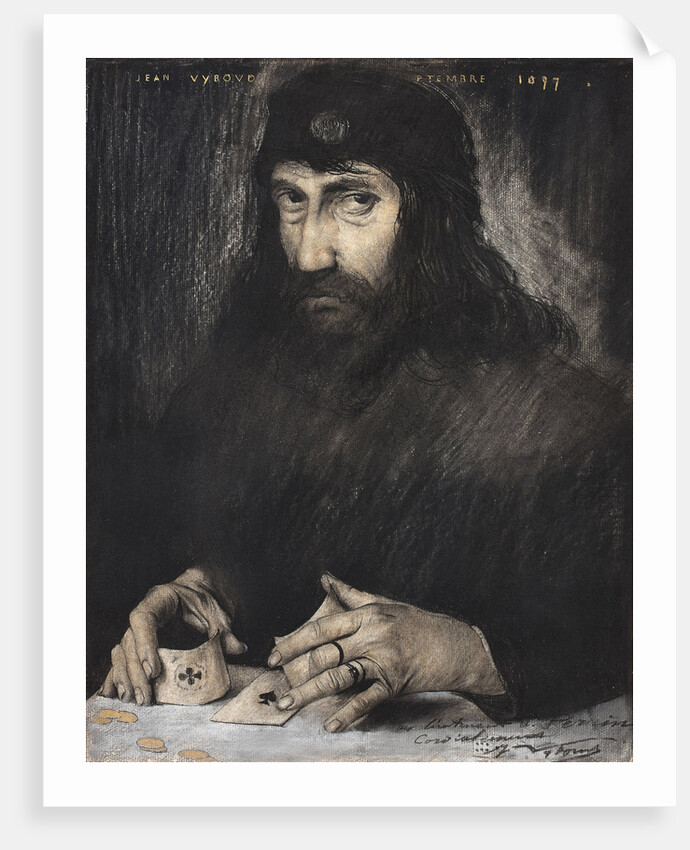 The three-card Monte player, 1897 by Anonymous