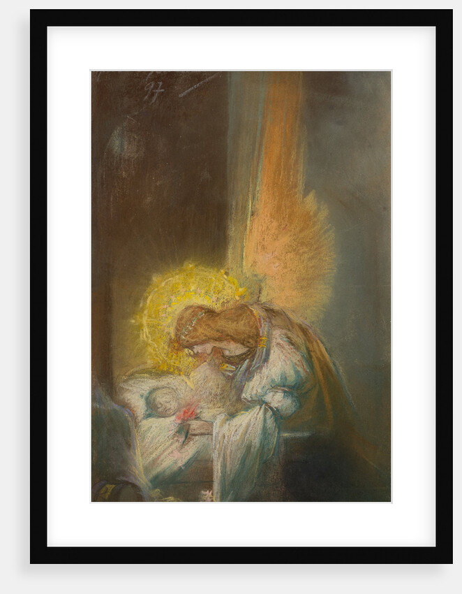 The guardian angel, 1897 by Anonymous