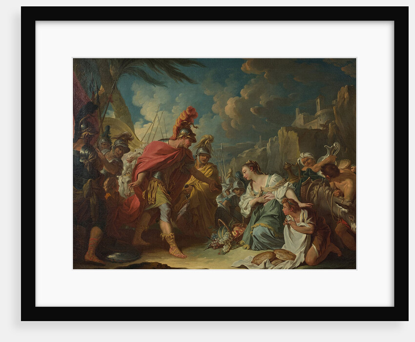 David und Abigail, First half of the 18th cent by Anonymous