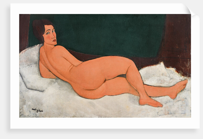 Nude lying (Nu couché), 1917 by Anonymous