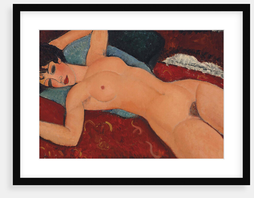 Nude lying (Nu couché), 1917 by Anonymous