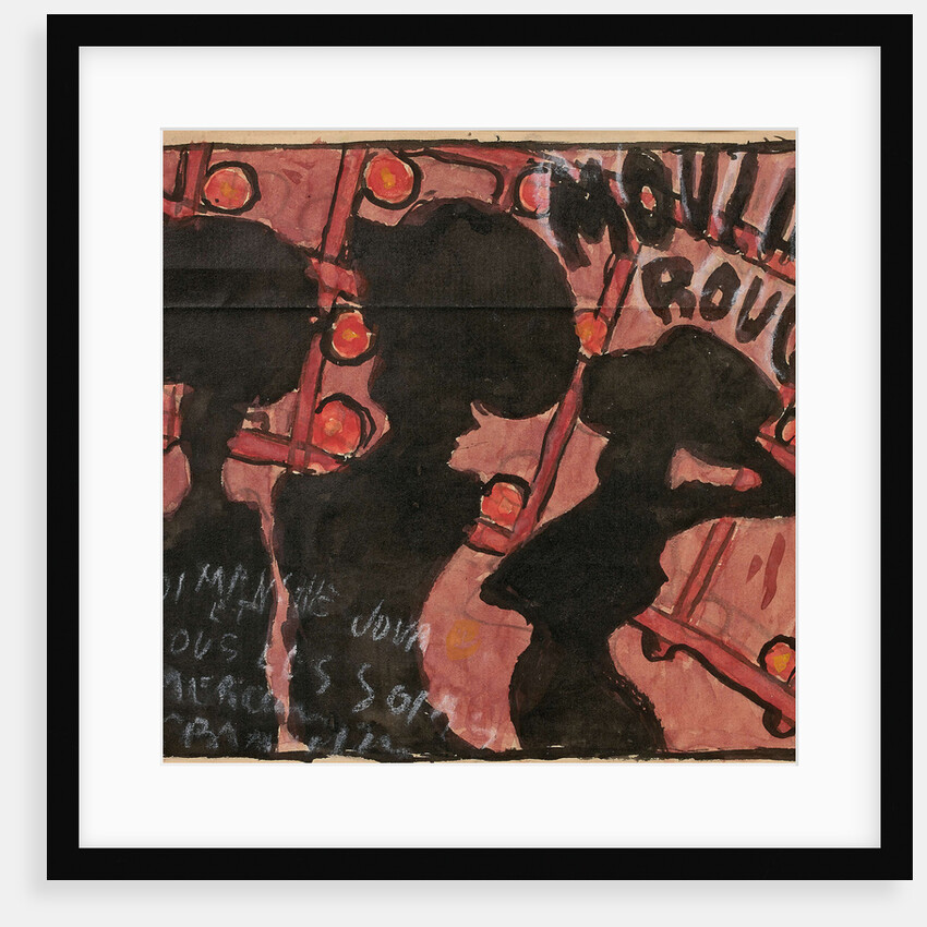 Moulin Rouge, ca 1892 by Pierre Bonnard
