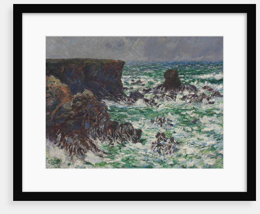 Port-Coton, Rochers du Lion (Lion Rock), 1886 by Anonymous