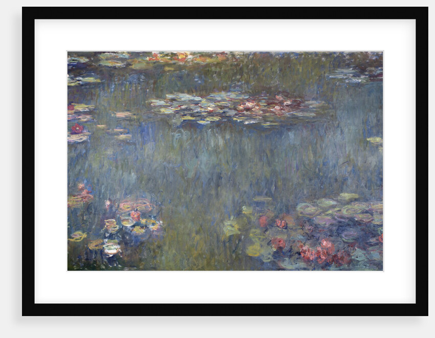 Waterlilies Pond, Green Reflection (Le Bassin aux nymphéas, reflets verts), 1920-1925 by Anonymous