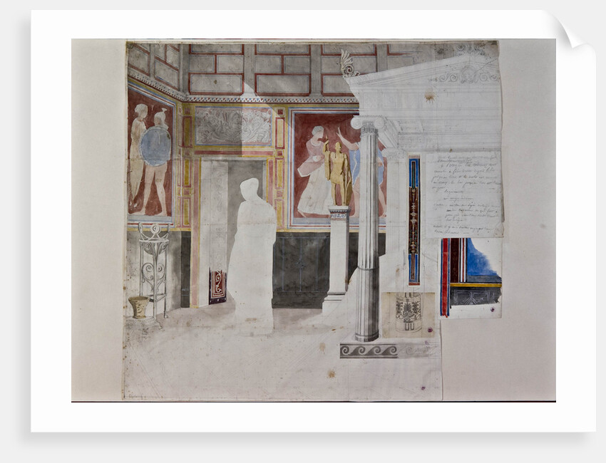 Study for Antiochus and Stratonice, ca 1835-1840 by Anonymous