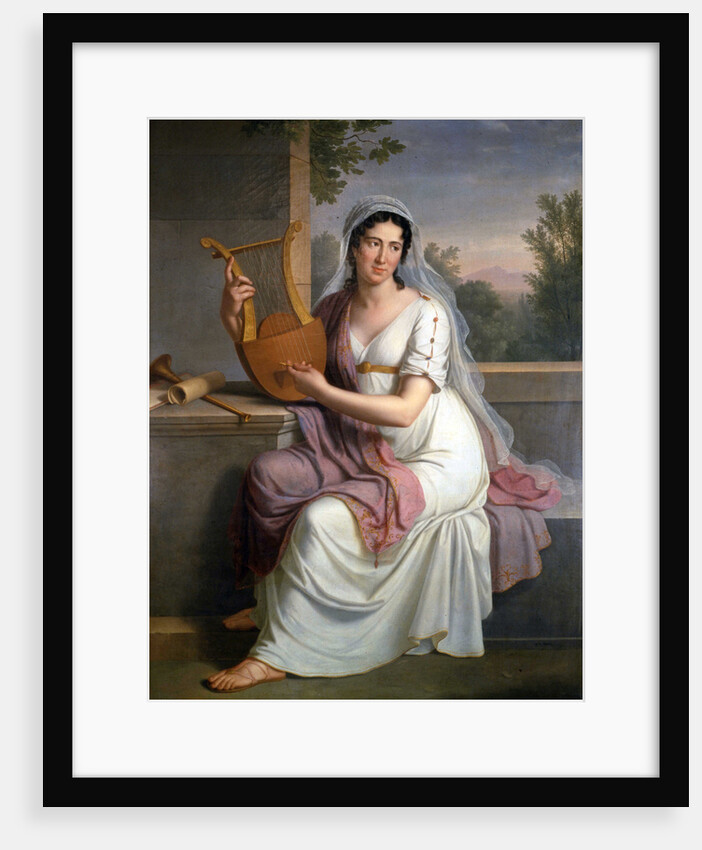 Portrait of the opera singer Isabella Angela Colbran, c. 1805-1810 by Anonymous