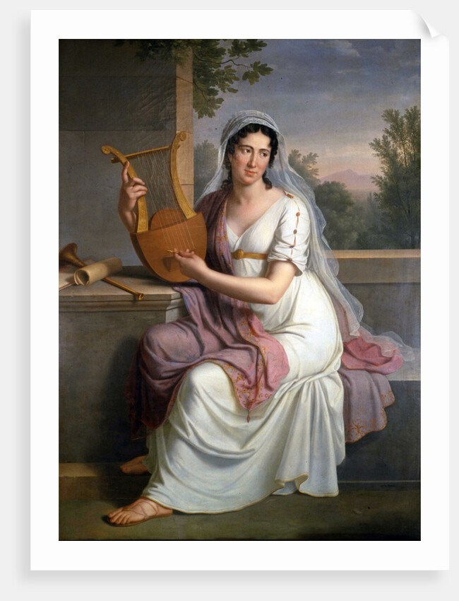 Portrait of the opera singer Isabella Angela Colbran, c. 1805-1810 by Anonymous