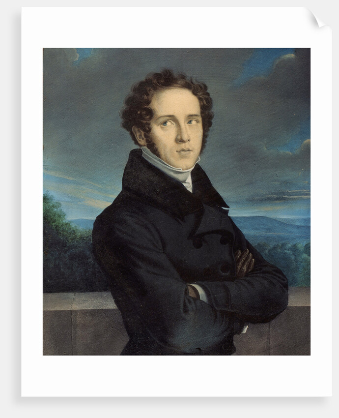 Portrait of the composer Vincenzo Bellini, c. 1830 by Anonymous