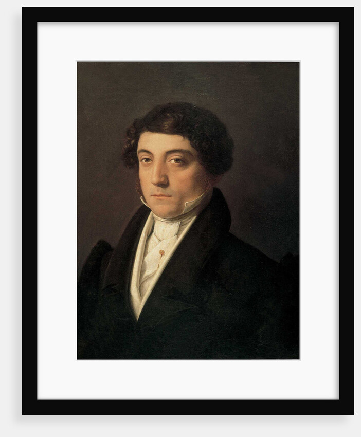 Portrait of the composer Gioachino Antonio Rossini, c. 1830 by Anonymous