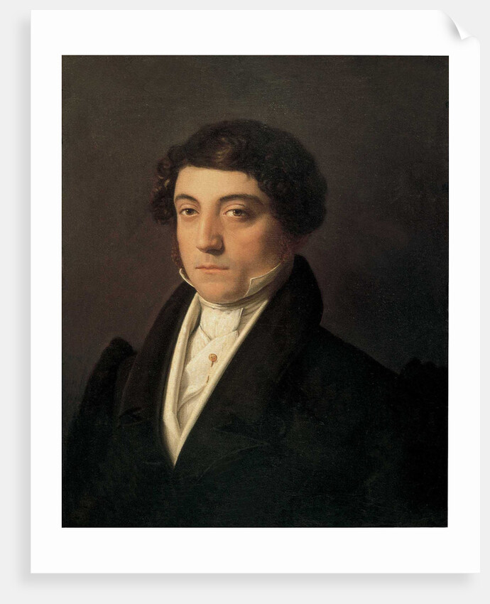 Portrait of the composer Gioachino Antonio Rossini, c. 1830 by Anonymous
