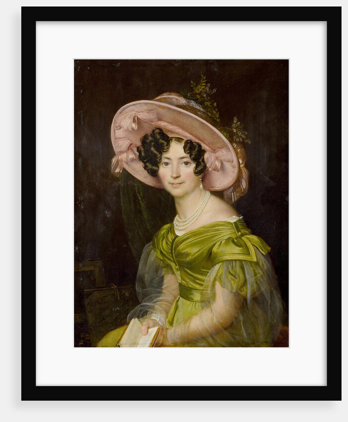 Portrait of Princess Zinaida Alexandrovna Volkonskaya née Belosselskaya-Belozerskaya, 1830 by Anonymous