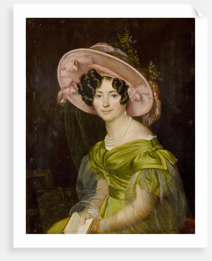 Portrait of Princess Zinaida Alexandrovna Volkonskaya née Belosselskaya-Belozerskaya, 1830 by Anonymous