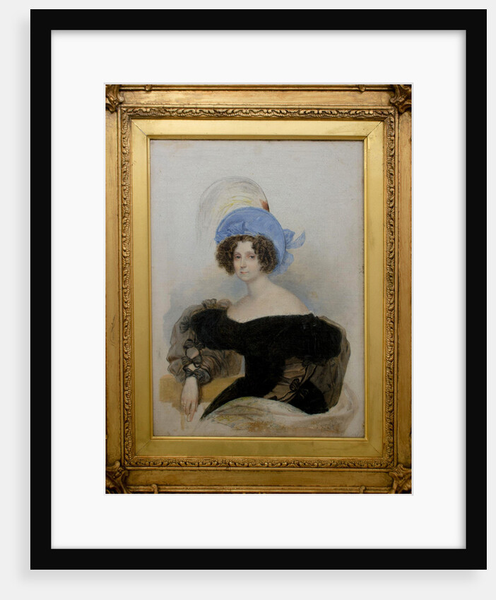 Portrait of Janette (Anna) Ivanovna Lopukhina, née Baroness von Wenckstern, 1833 by Anonymous