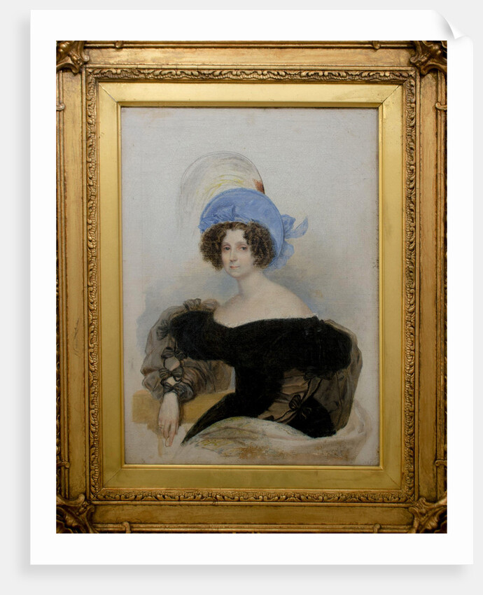 Portrait of Janette (Anna) Ivanovna Lopukhina, née Baroness von Wenckstern, 1833 by Anonymous