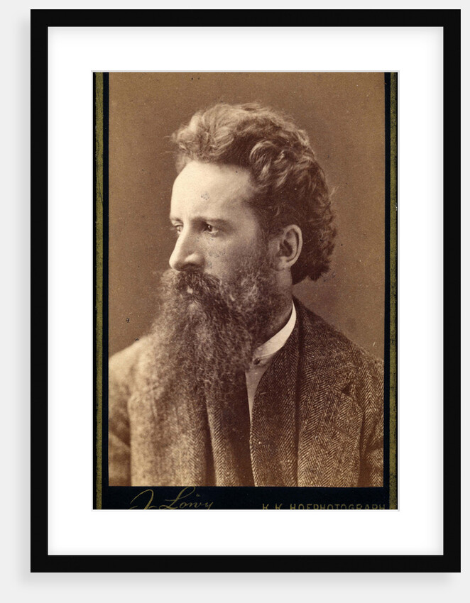 Portrait of the Painter Hans Makart, c. 1880 by Anonymous