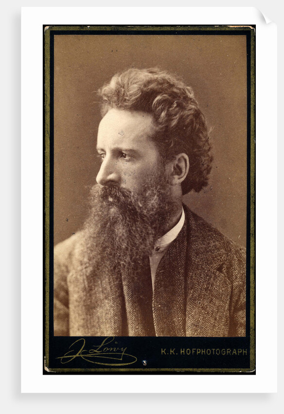 Portrait of the Painter Hans Makart, c. 1880 by Anonymous