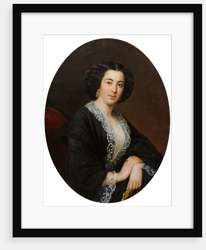 Portrait of Yelizaveta Dmitrievna Baryatinskaya, née Orbeliani, 1850s by Anonymous