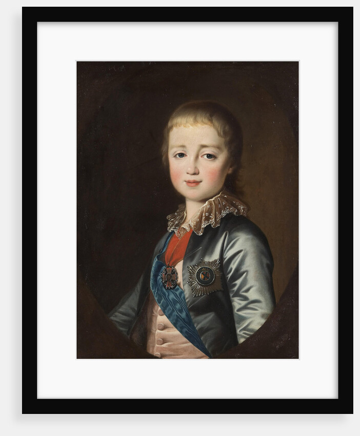 Portrait of Grand Duke Constantine Pavlovich of Russia, End 1780s by Anonymous