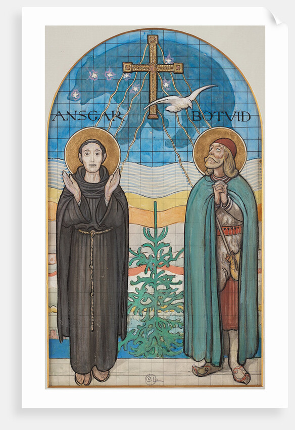 Saint Ansgar and Saint Botvid by Anonymous