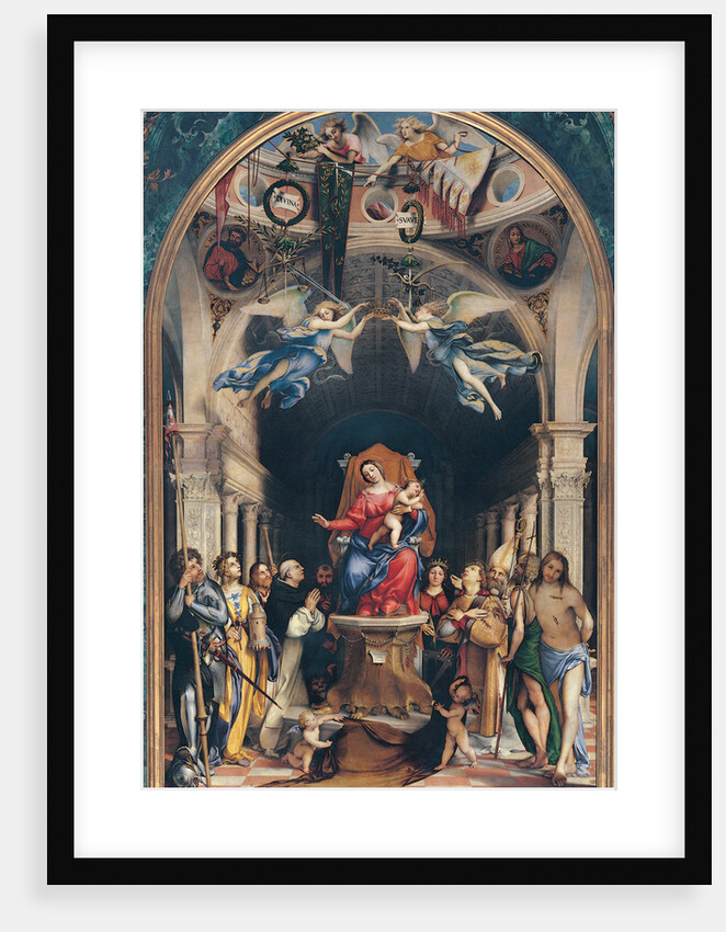 Virgin and Child Enthroned with Saints, 1513-1516 by Anonymous