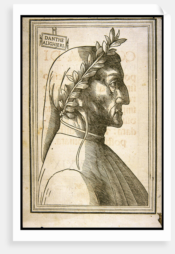 Dante Alighieri, ca 1529 by Anonymous